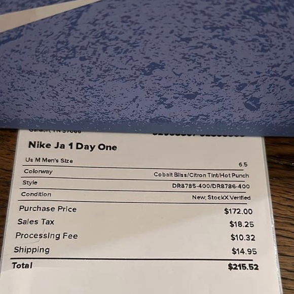 Nike Ja 1 Day One - Picture 5 of 5